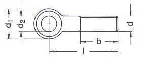 DIN 444 - Eye Bolts Specifications