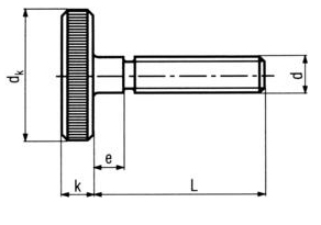 	
                 DIN 653 - Flat Knurled Thumb Screws Specifications