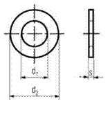 DIN 126 - Flat Washer Without Chamfer Specifications