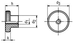 DIN 467 - Knurled Nuts, Full Specifications