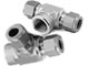 S-S-Lok Twin Ferrule Fittings Tubes To Male Fitting