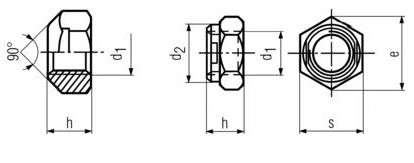 DIN 980 - Self-Locking Nuts Specifications