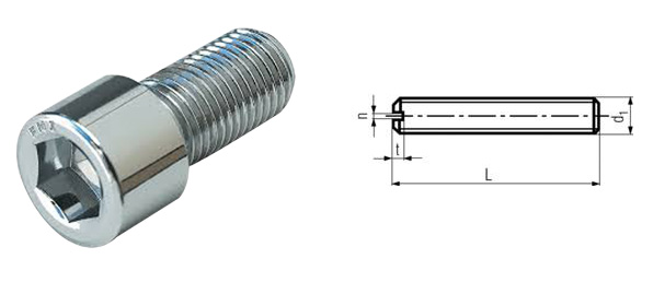 DIN 551 - SLOTTED SET SCREWS WITH FLAT POINT SPECIFICATIONS