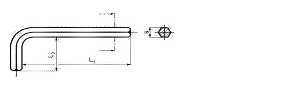 DIN-911 Hexagon Socket Screw Keys Specifications